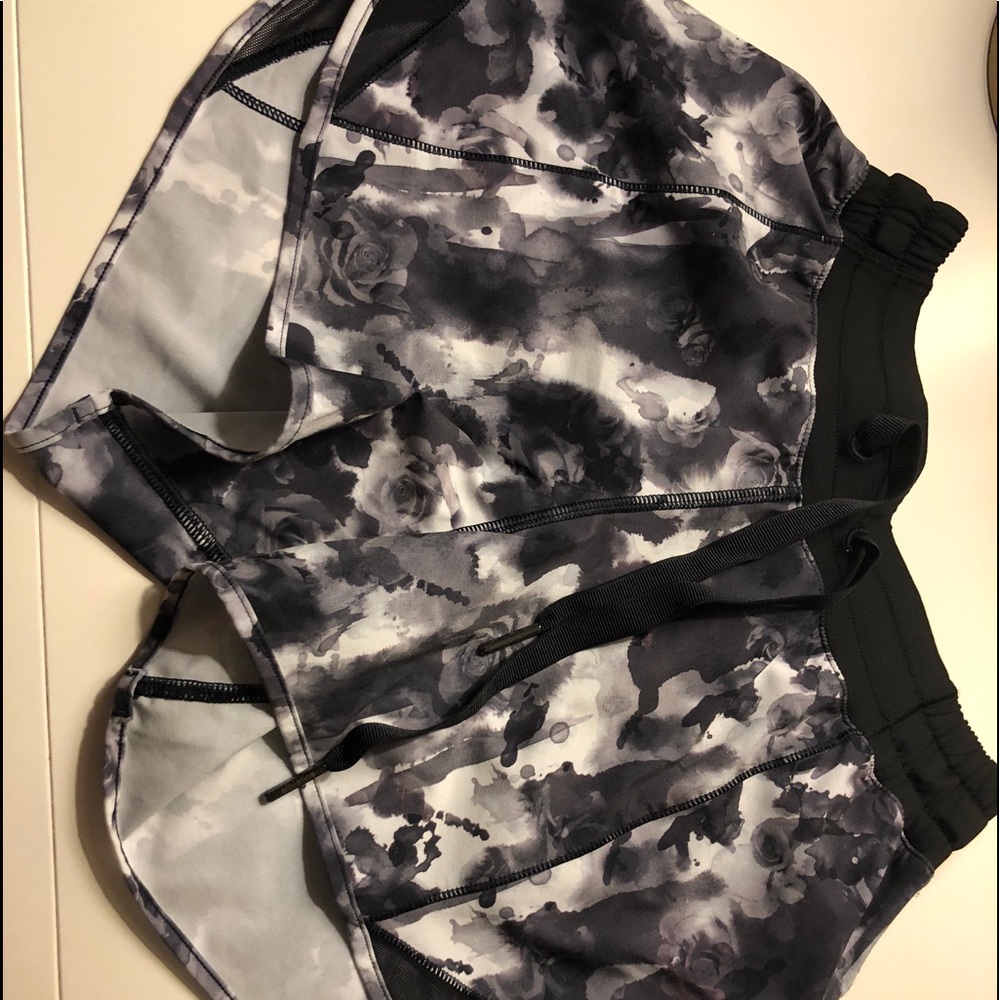 Lululemon hottie hot shorts long; size 2